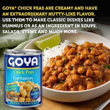 Goya Chick Peas Low Sodium
