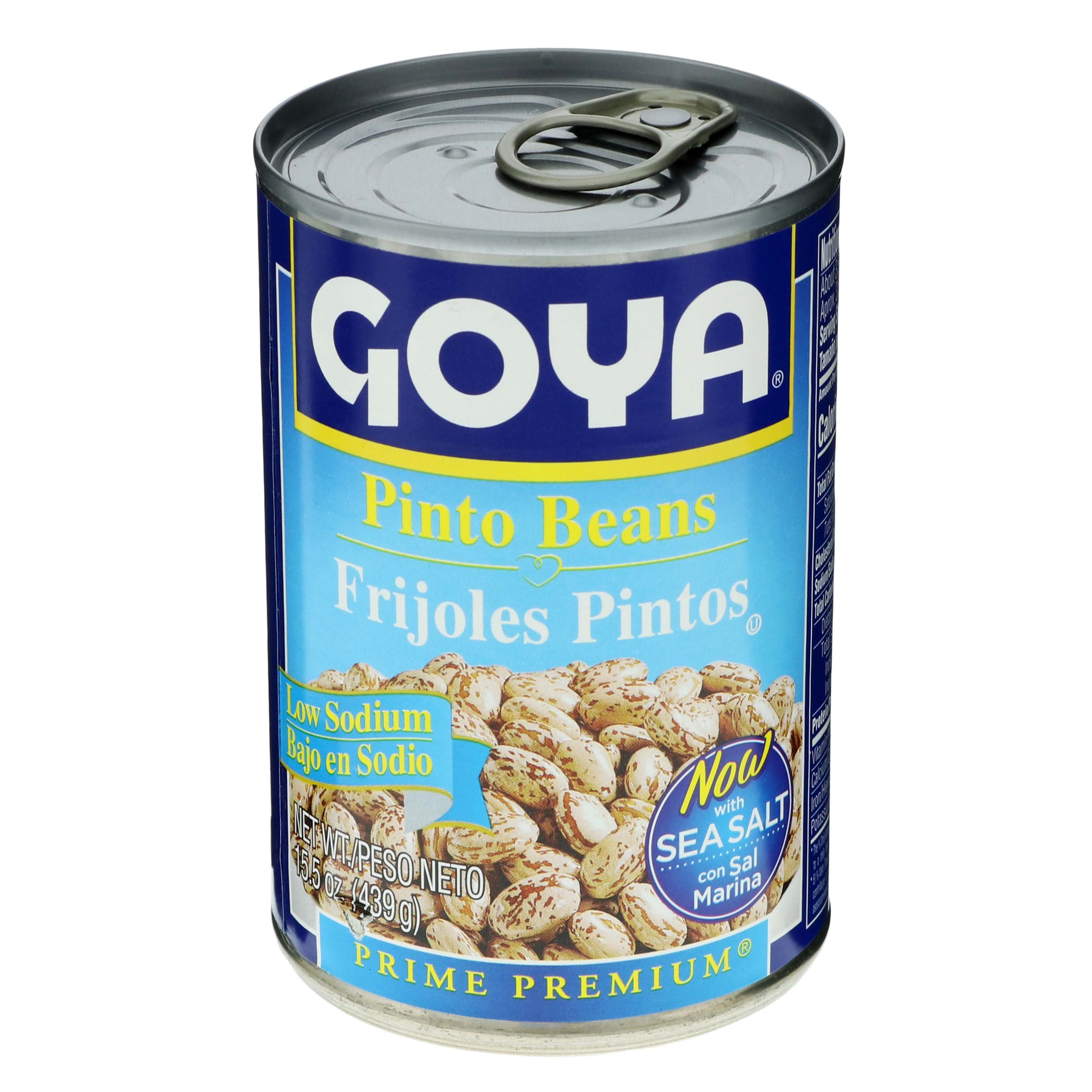 Goya Prime Premium Low Sodium Pinto Beans Shop Beans Legumes At H E B