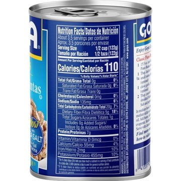 Goya Pinto Beans Low Sodium