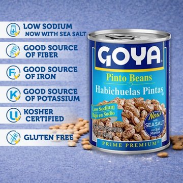 Goya Pinto Beans Low Sodium