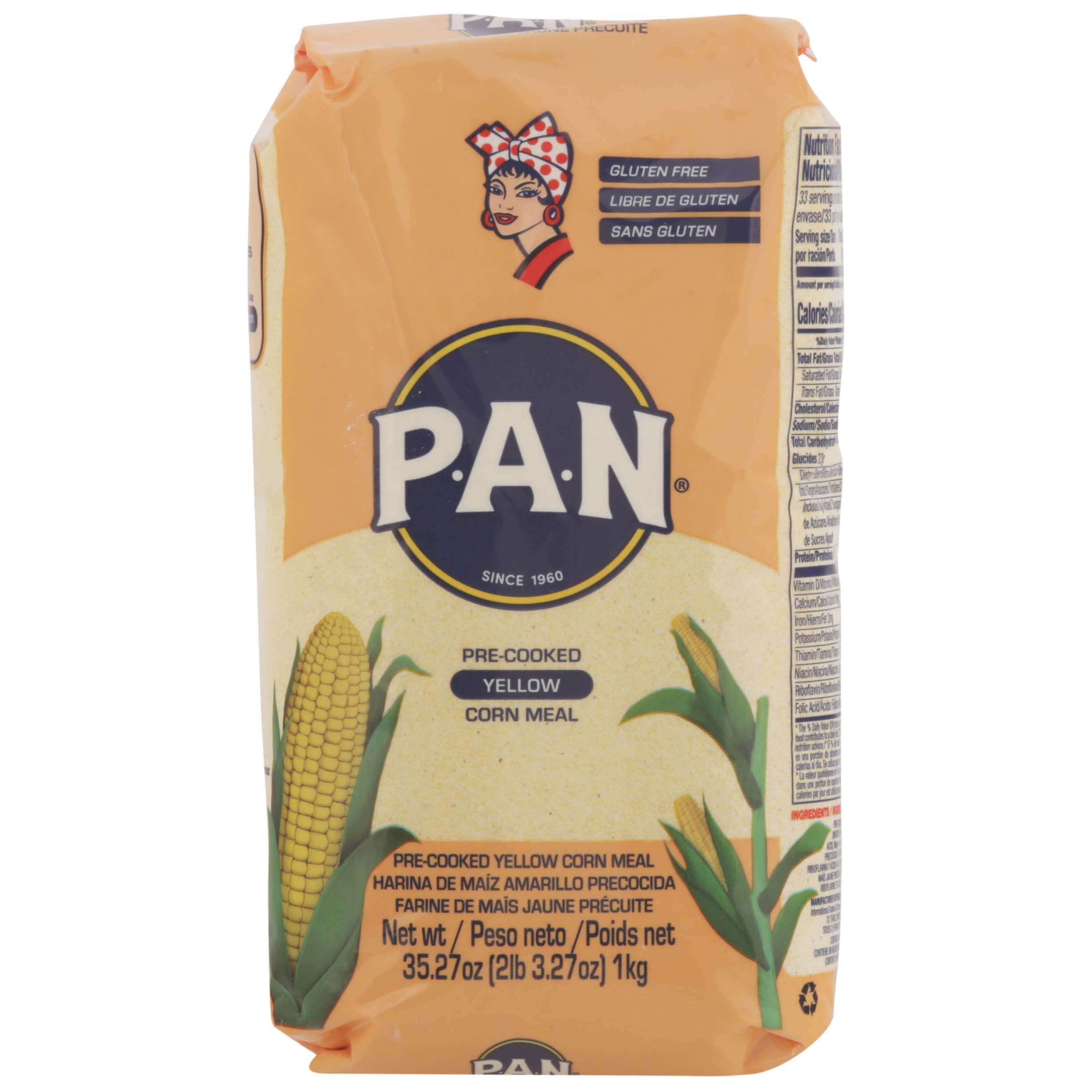 P.A.N. PreCooked Yellow Corn Meal Shop Flour at HEB