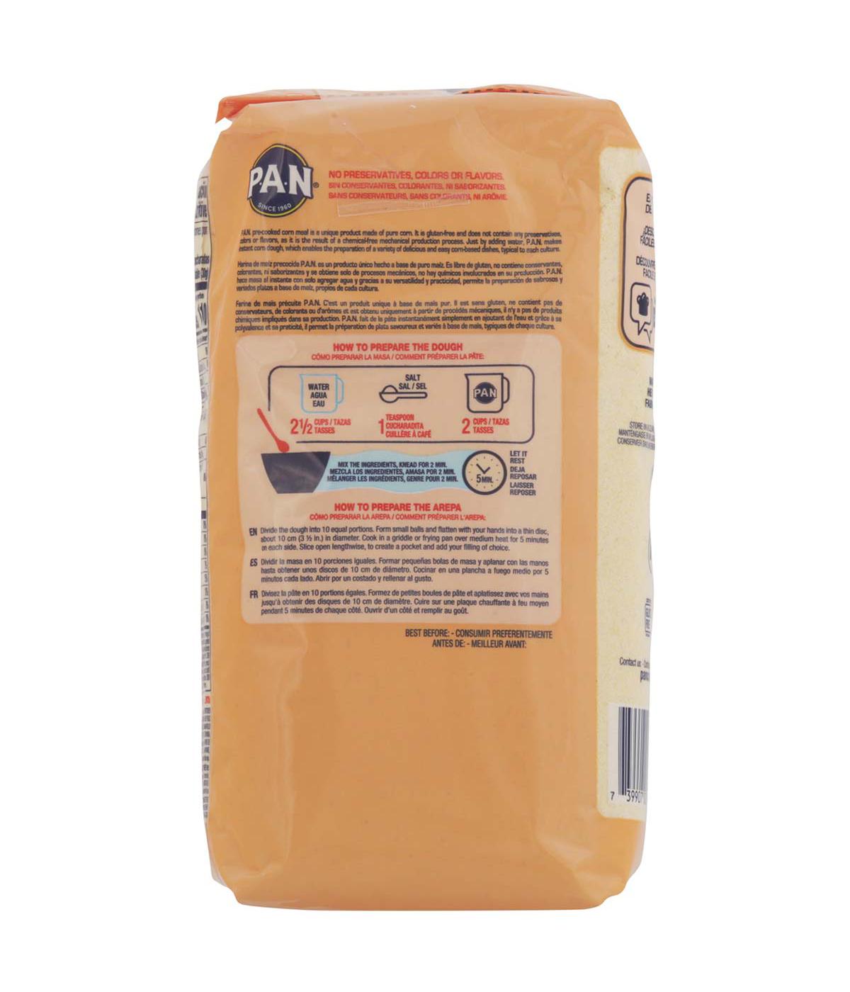 P.A.N. Pre-Cooked Yellow Corn Meal; image 2 of 2