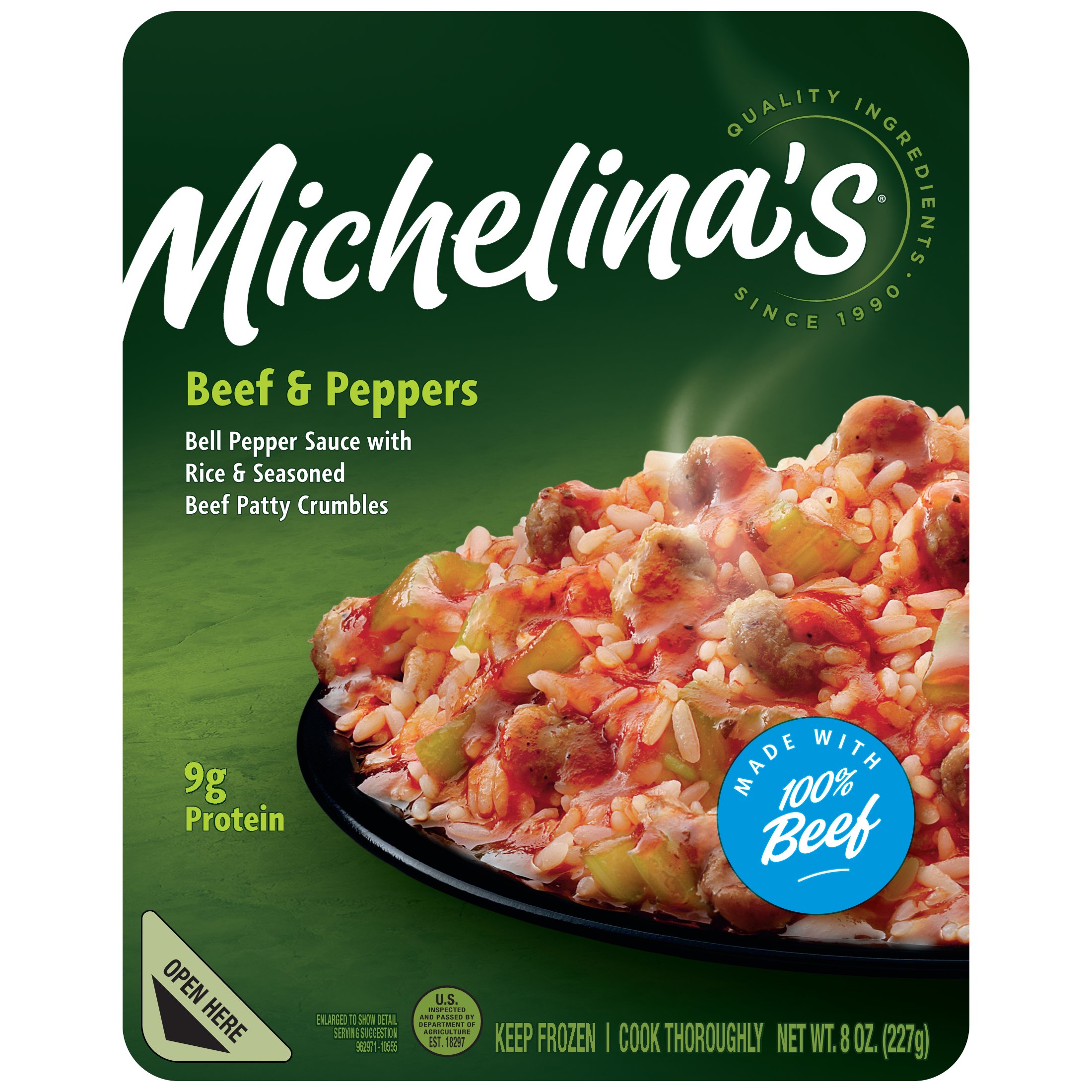 Michelina's Beef & Peppers Shop Entrees & Sides at HEB