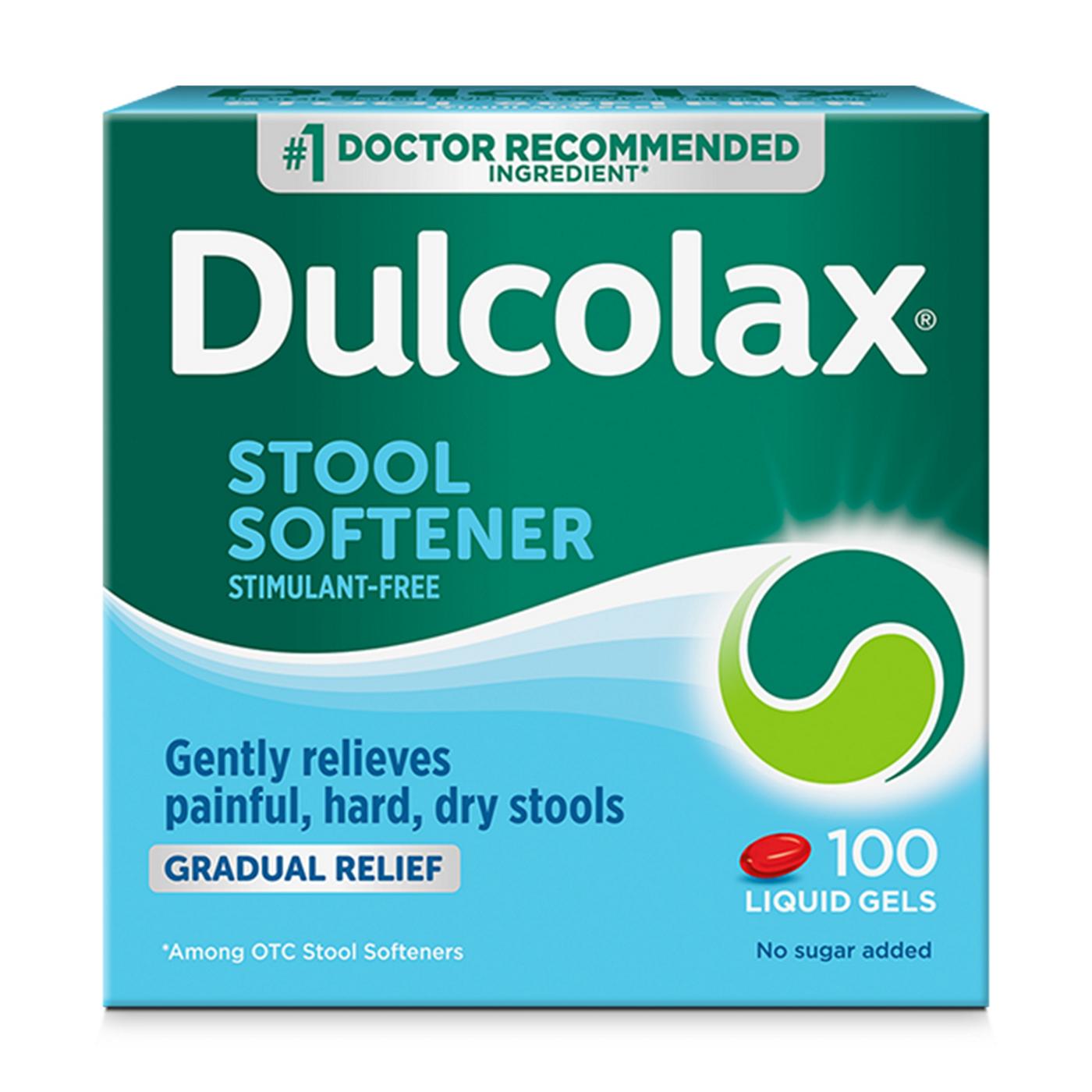 Dulcolax Stool Softener Liquid Gels; image 1 of 12