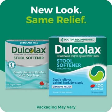 Dulcolax Stool Softener Liquid Gels
