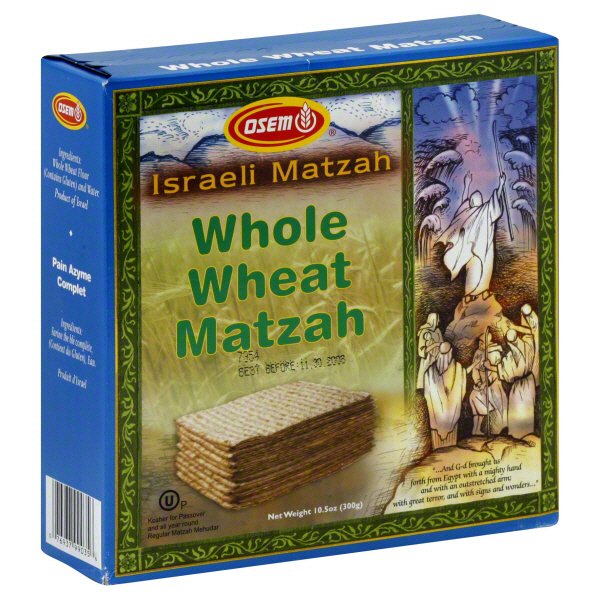 Osem Passover Whole Wheat Matzah Shop Crackers & Breadsticks at HEB