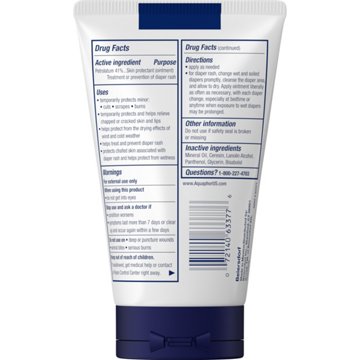 Aquaphor Baby Advanced Therapy Healing Ointment Skin Protectant