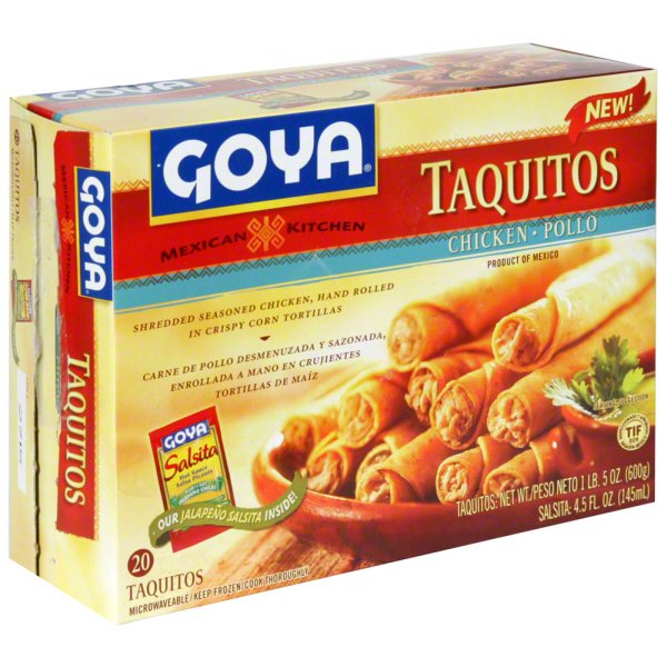 Goya Mexican Kitchen Chicken Taquitos Shop Meals & Sides at HEB
