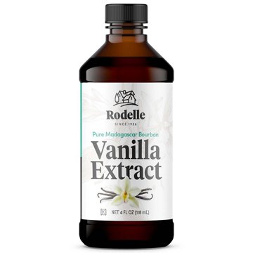 Rodelle Pure Madagascar Bourbon Vanilla Extract, 4 oz