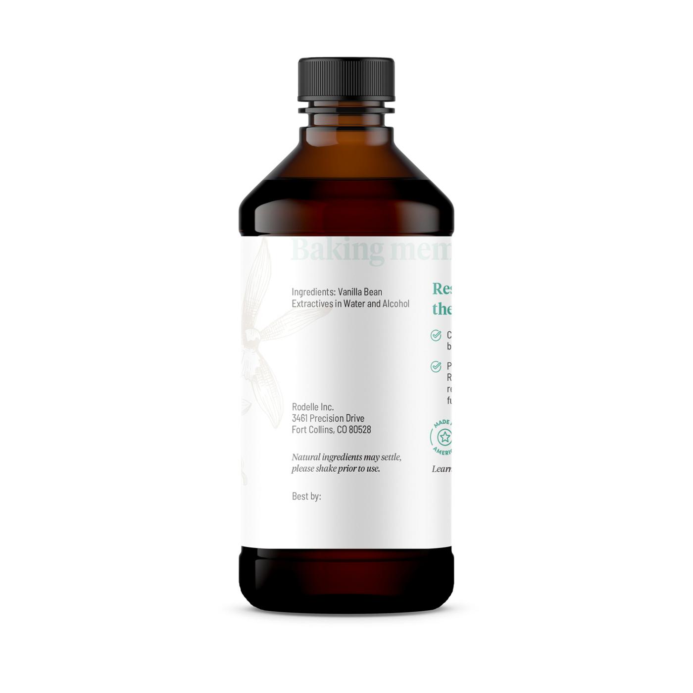 Rodelle Pure Madagascar Bourbon Vanilla Extract; image 4 of 5