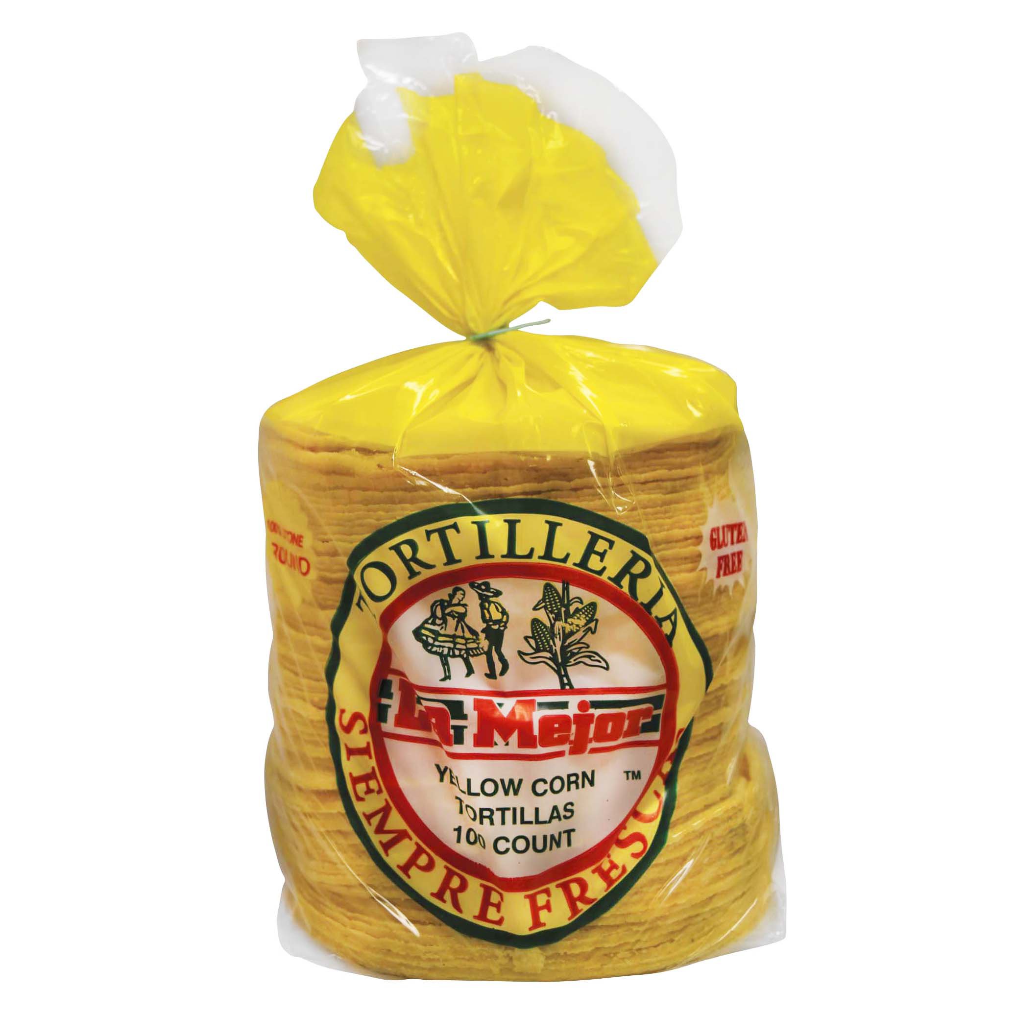 La Mejor Yellow Corn Tortillas Shop Tortillas at HEB