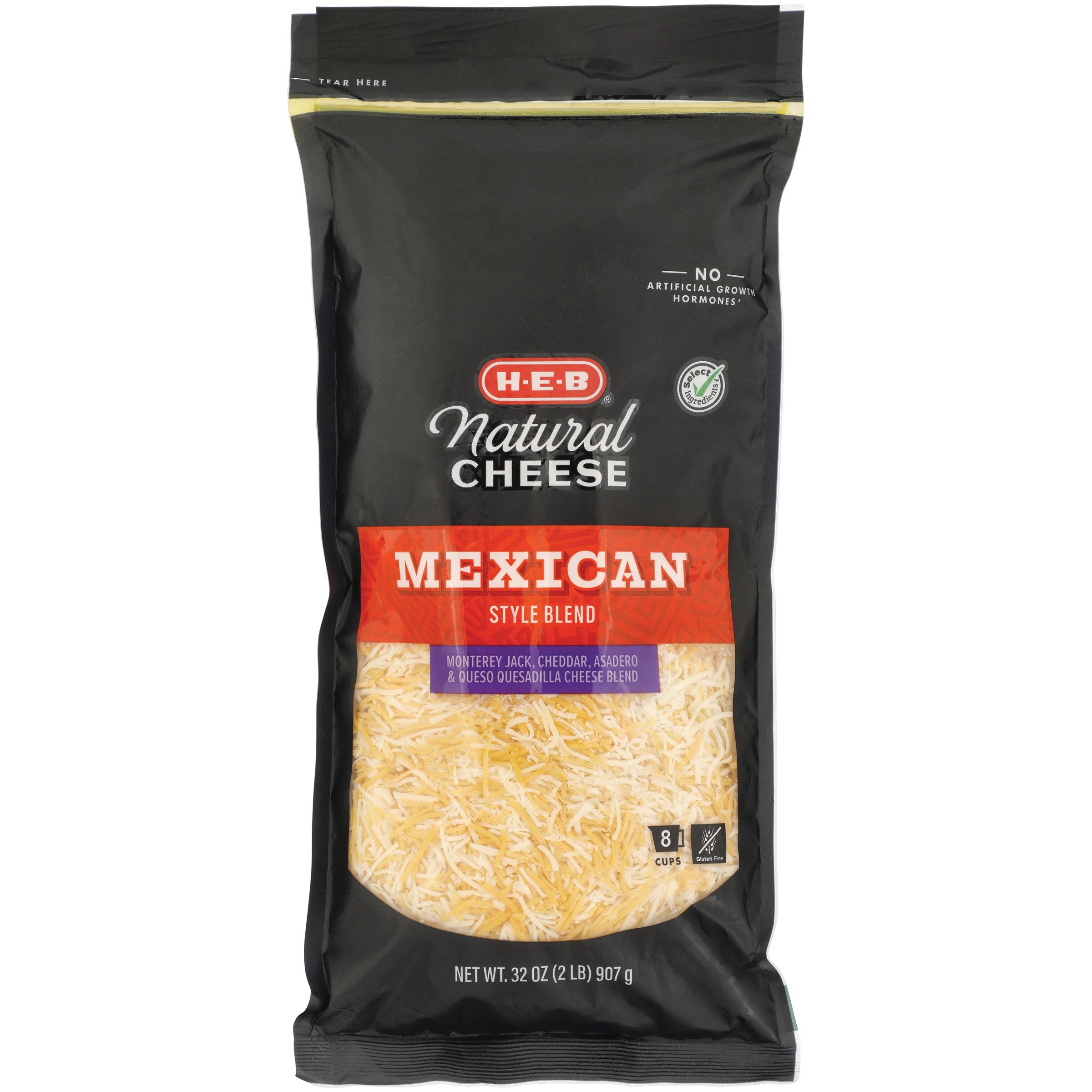HEB Mexican Style Shredded Cheese Blend Shop Cheese at HEB