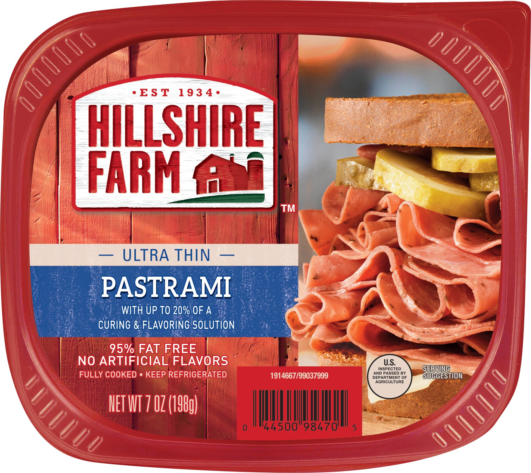 Hillshire Farm Ultra Thin Sliced Pastrami Deli Meat Shop Meat at HEB