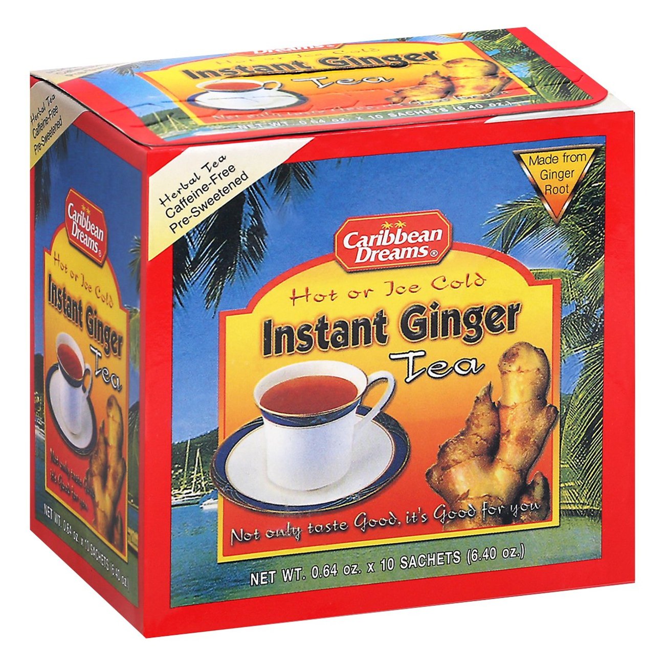 Caribbean Dreams Instant Ginger Tea Shop Tea at HEB