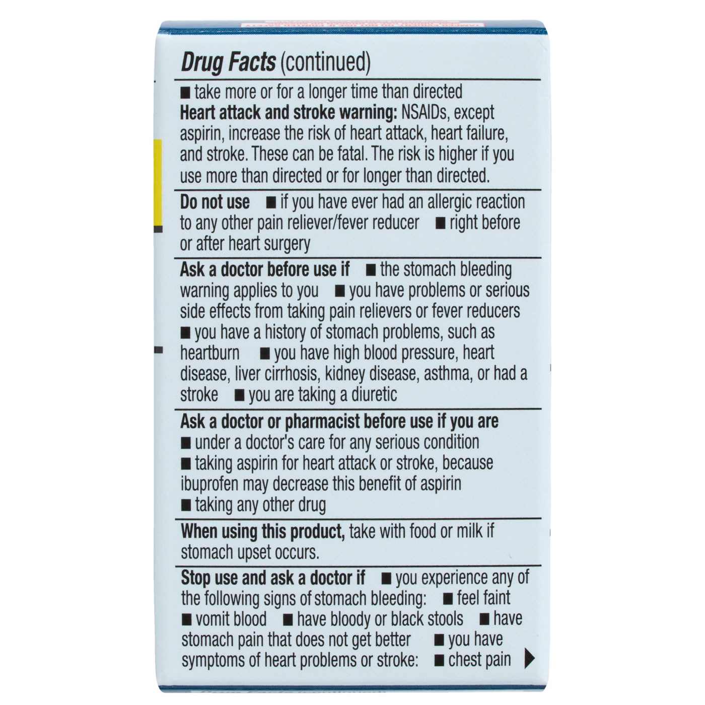 H-E-B Ibuprofen 200 mg Softgels; image 5 of 6