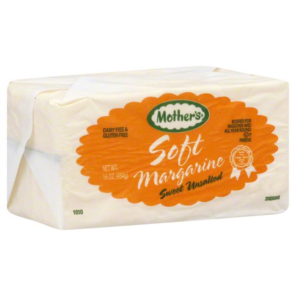 Mother's Sweet Unsalted Soft Margarine Shop Butter & Margarine at HEB