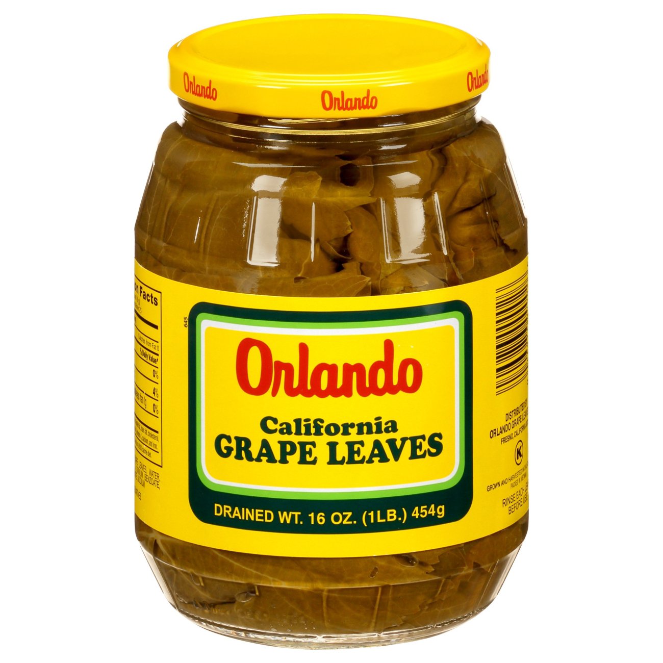Orlando California Grape Leaves Shop Pantry Meals at HEB
