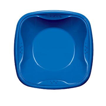 Solo Squared Plastic Bowls, Assorted Colors, 22 oz, 22 ct
