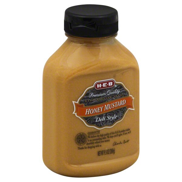 H-E-B Honey Mustard Deli Style - Shop Mustard At H-E-B