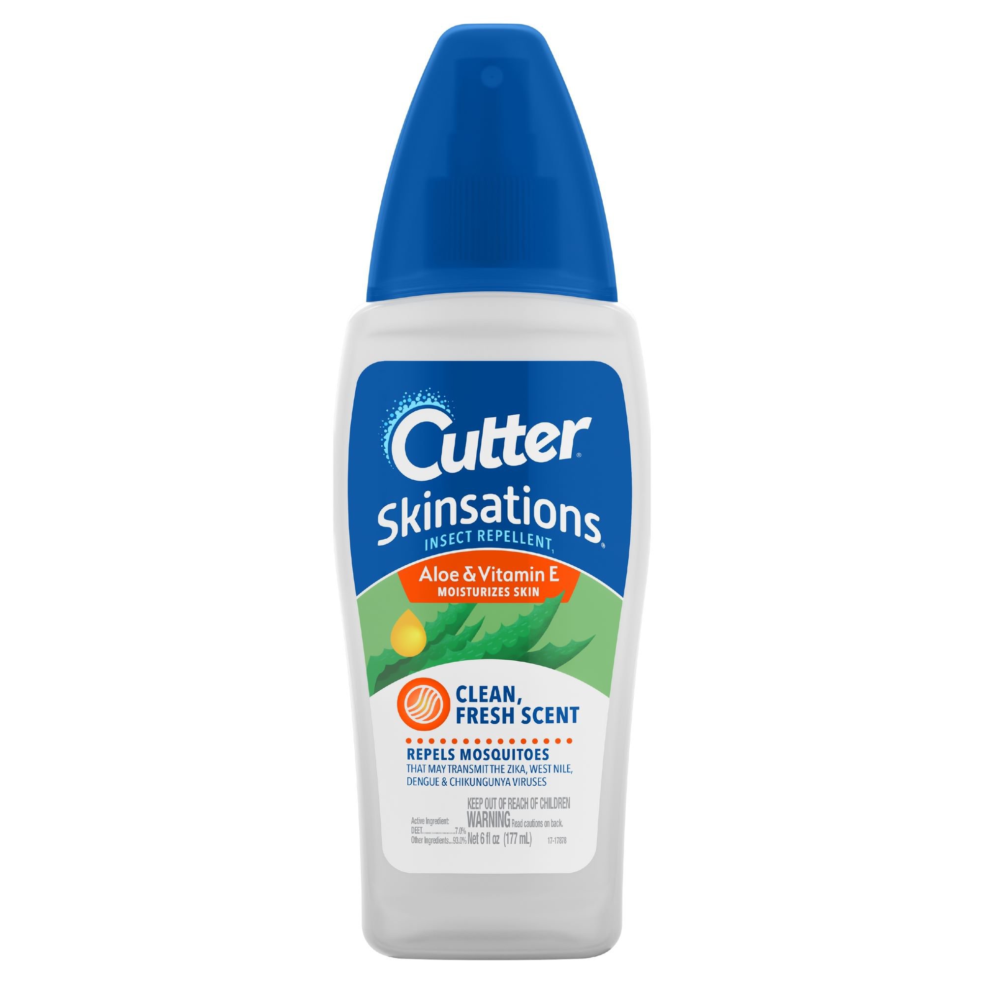 Cutter Skinsations Insect Repellent1 Spray Clean Fresh Scent Shop