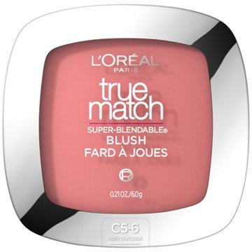 L'Oréal Paris True Match Super-Blendable Blush, Soft Powder Texture Rosy Outlook, 0.21 oz