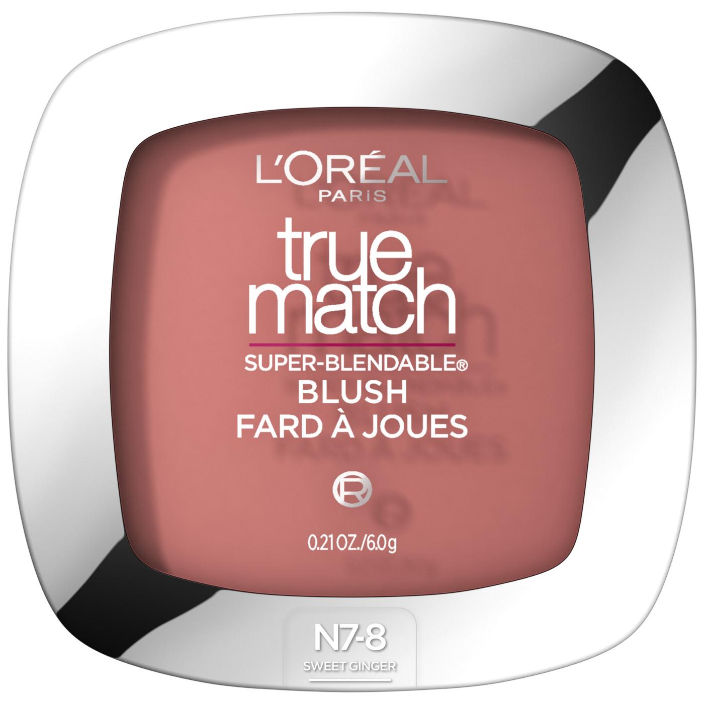 L'Oréal Paris True Match Super-Blendable Blush, Soft Powder Texture Sweet Ginger; image 1 of 5