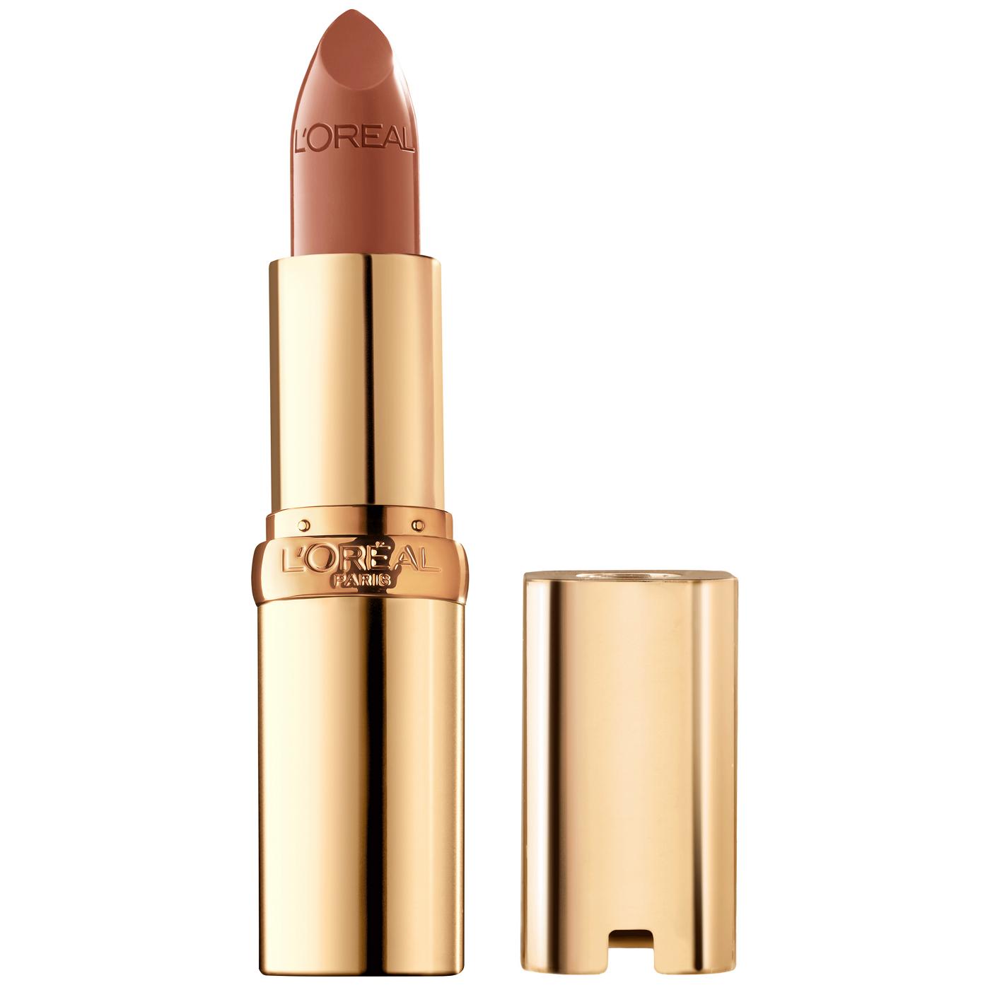 L'Oréal Paris Colour Riche Original Satin Lipstick for Moisturized Lips Ginger Spice; image 1 of 2