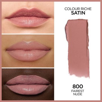 L'Oréal Paris Colour Riche Satin Lipstick - Fairest Nude