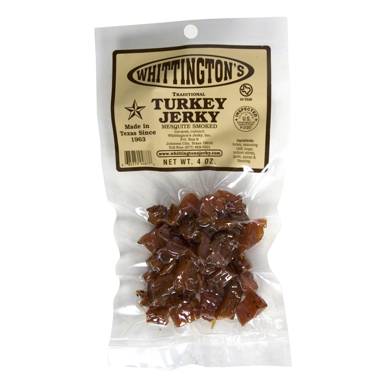 Whittington's Traditional Turkey Jerky - Shop Jerky at H-E-B