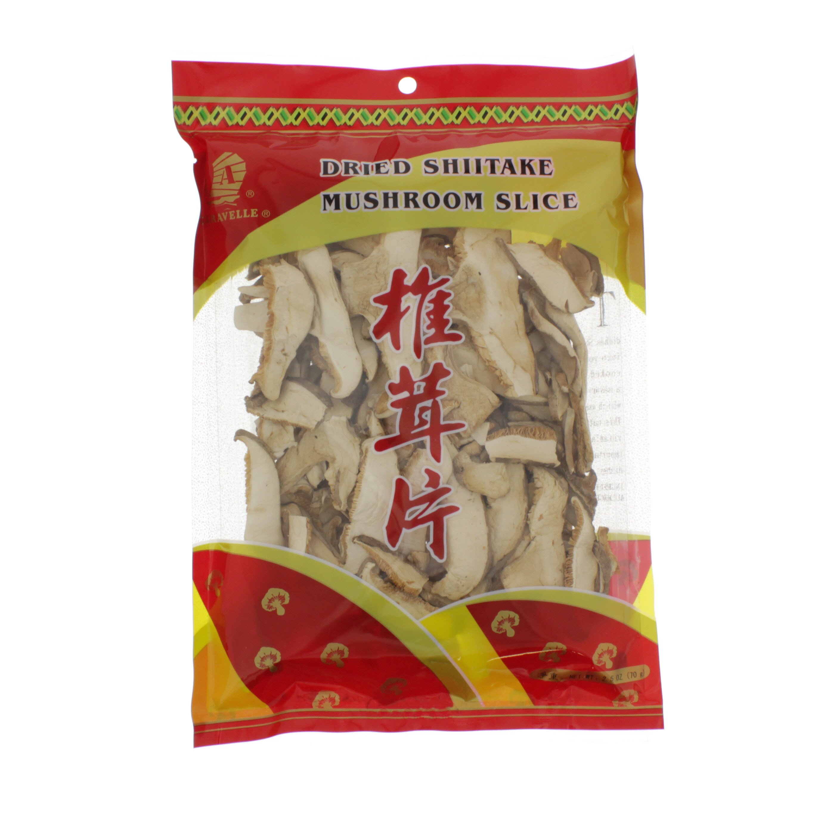 Caravelle Dried Shiitake Sliced Mushroom Shop Mushrooms at HEB