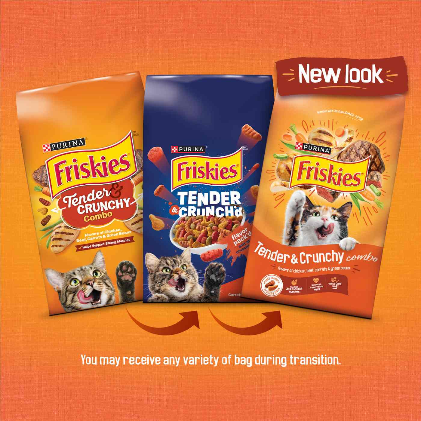 Friskies Purina Friskies Dry Cat Food, Tender & Crunchy Combo Shop