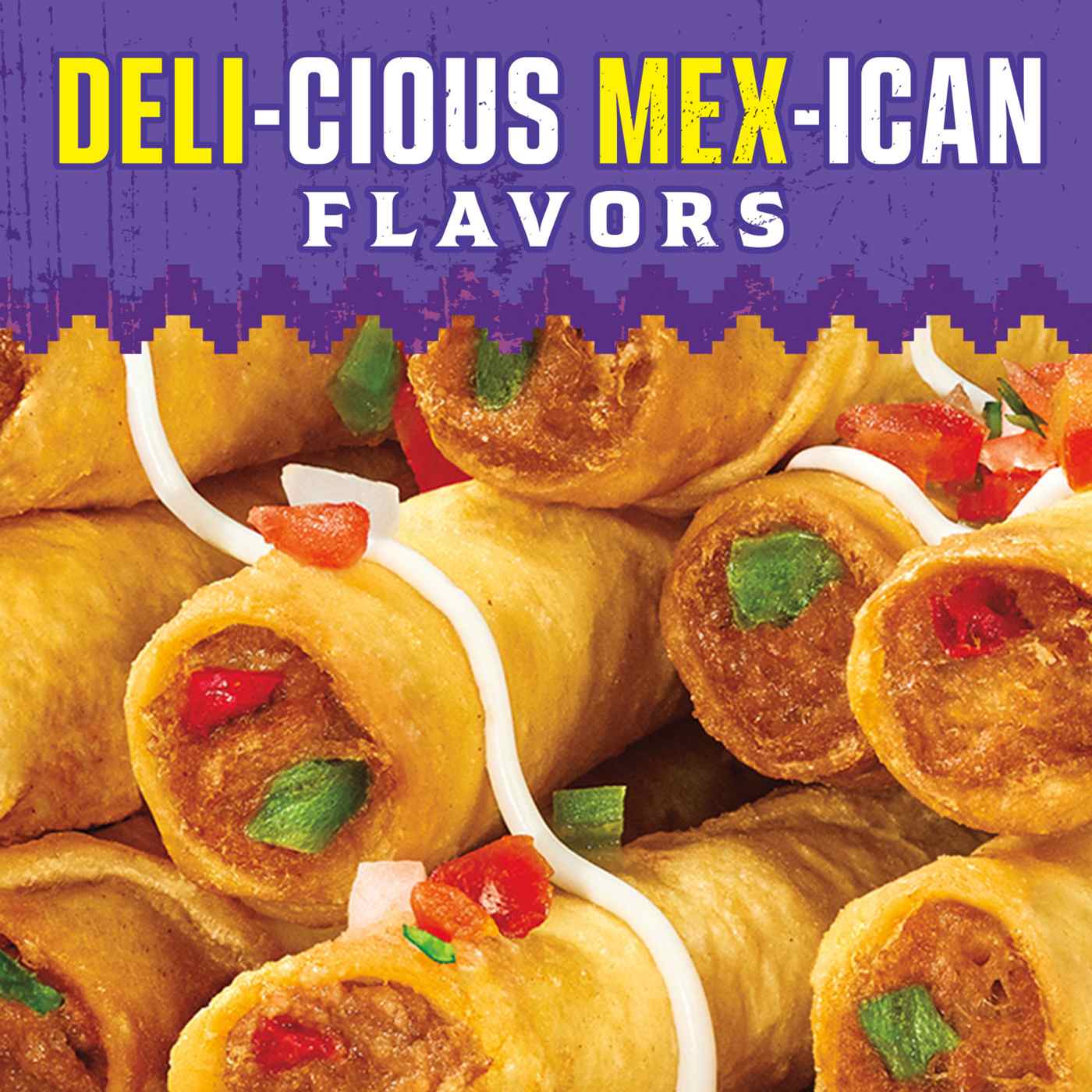 Delimex Beef & Cheese Flour Taquitos; image 6 of 9