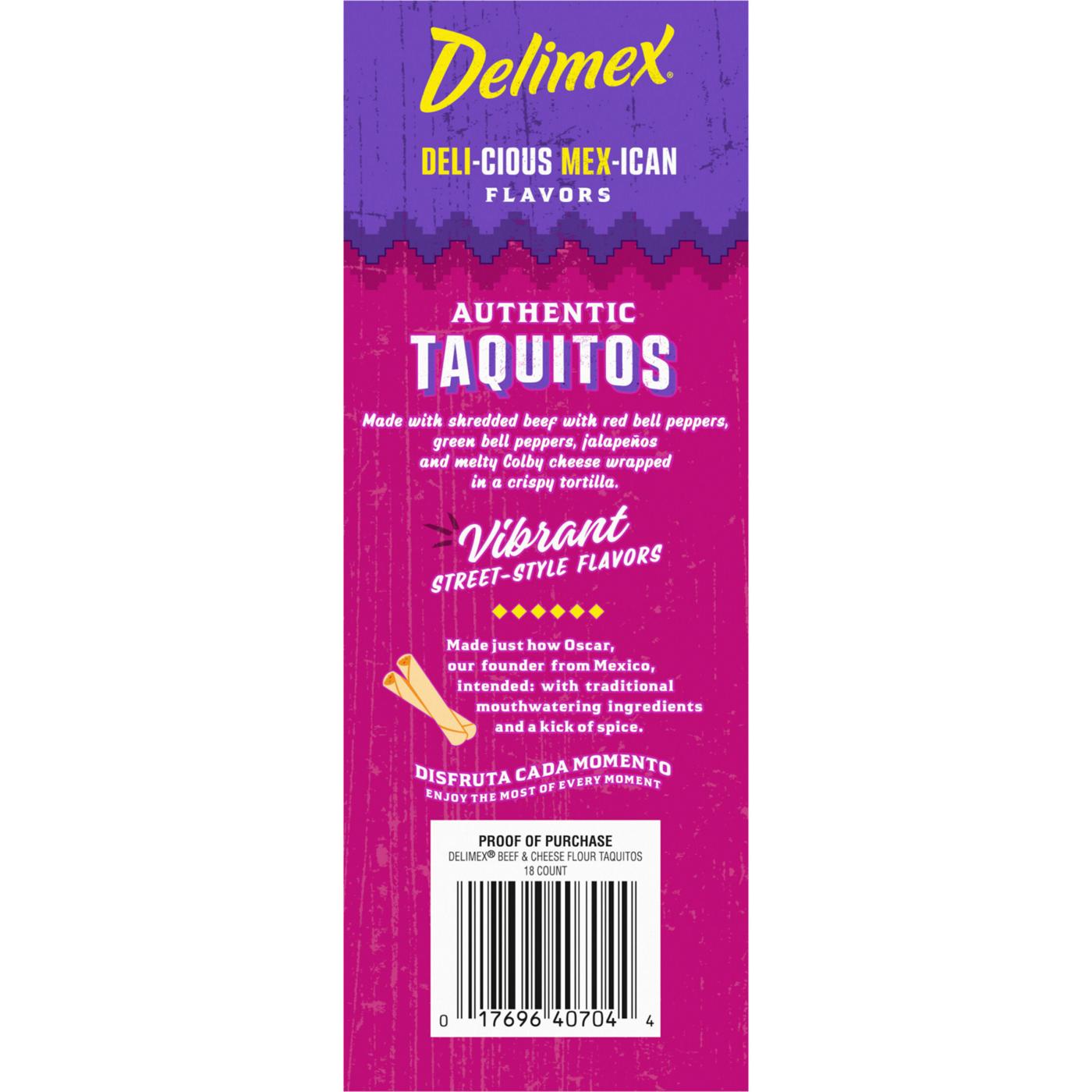 Delimex Beef & Cheese Flour Taquitos; image 8 of 9