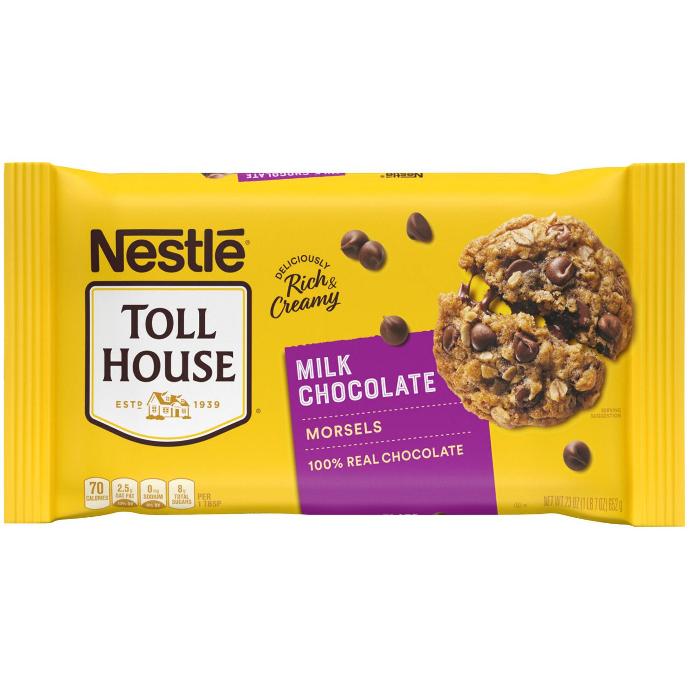 Nestle Toll House Milk Chocolate Chips, 23 Oz 23 oz.; image 1 of 5