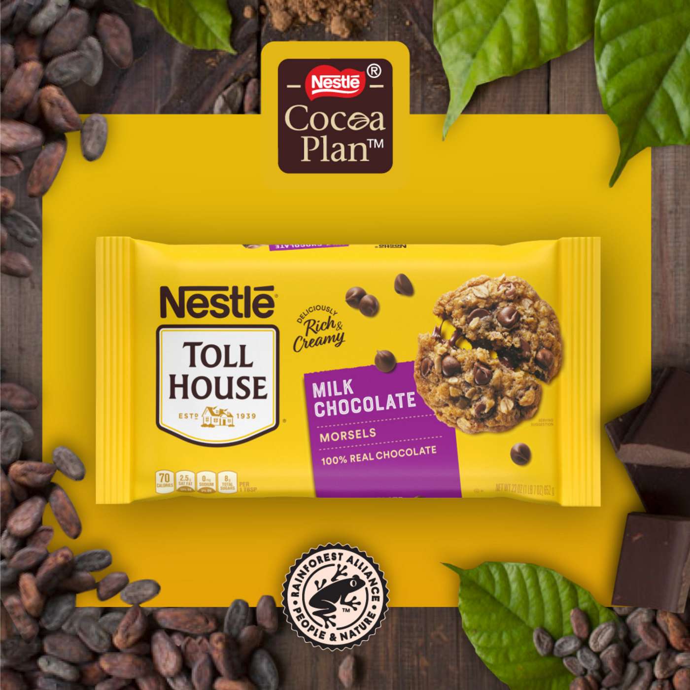 Nestle Toll House Milk Chocolate Chips; image 4 of 5