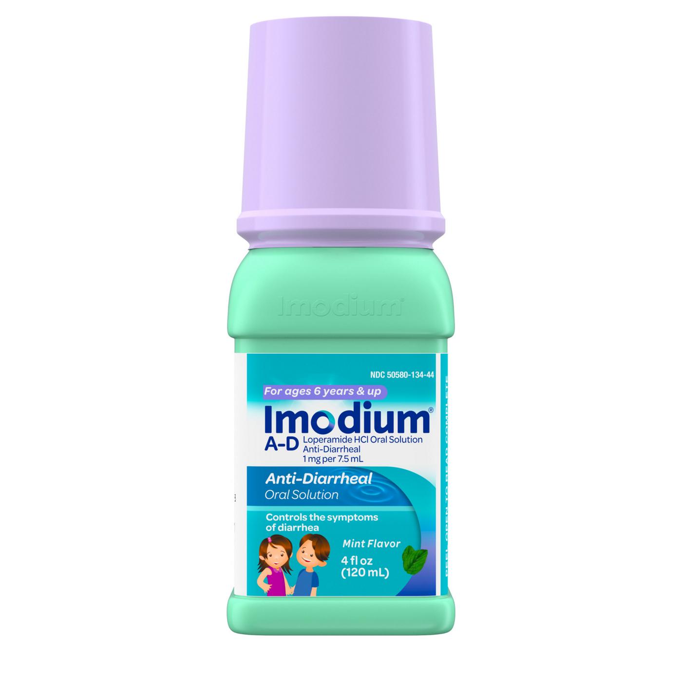Imodium A-D Liquid Anti-Diarrheal Medicine for Kids - Mint; image 1 of 2