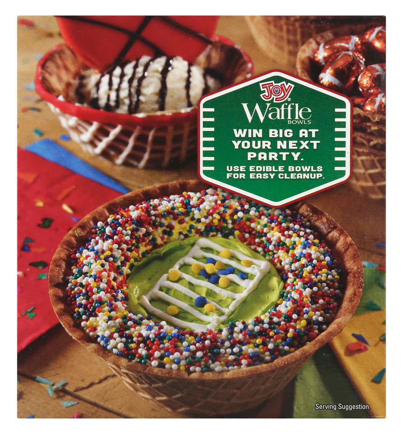 Joy Ice Cream Waffle Bowls; image 2 of 5