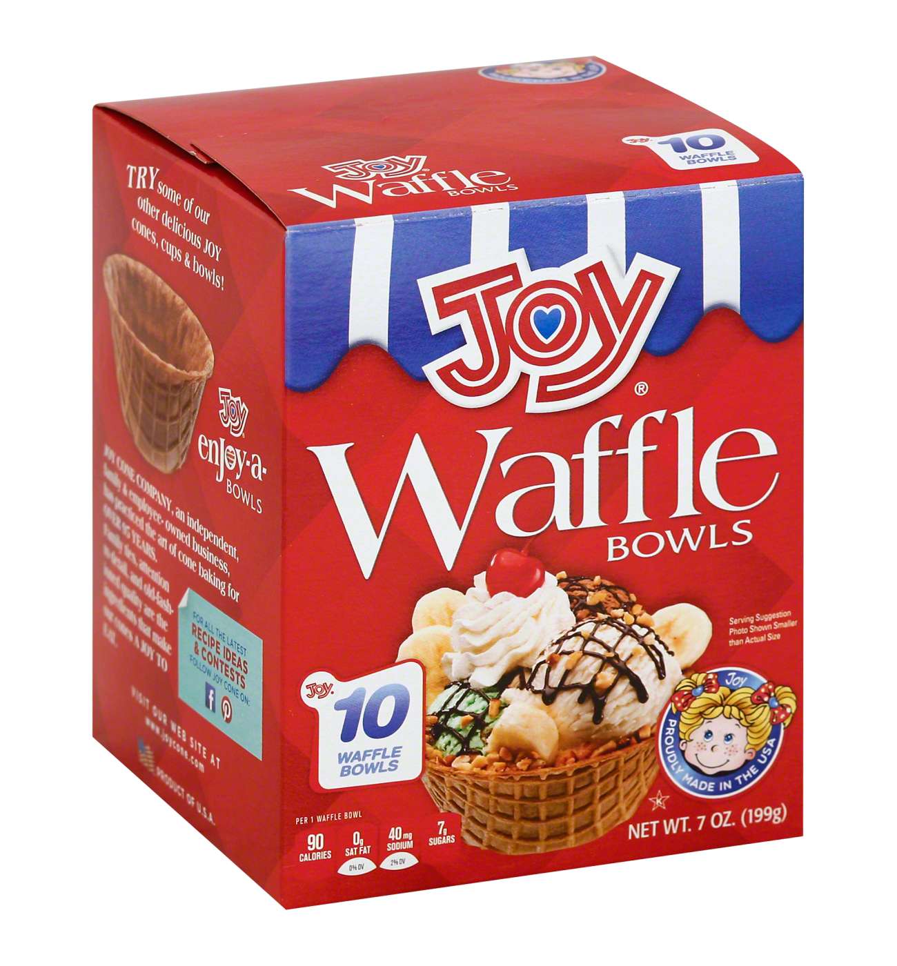 Joy Ice Cream Waffle Bowls; image 4 of 5