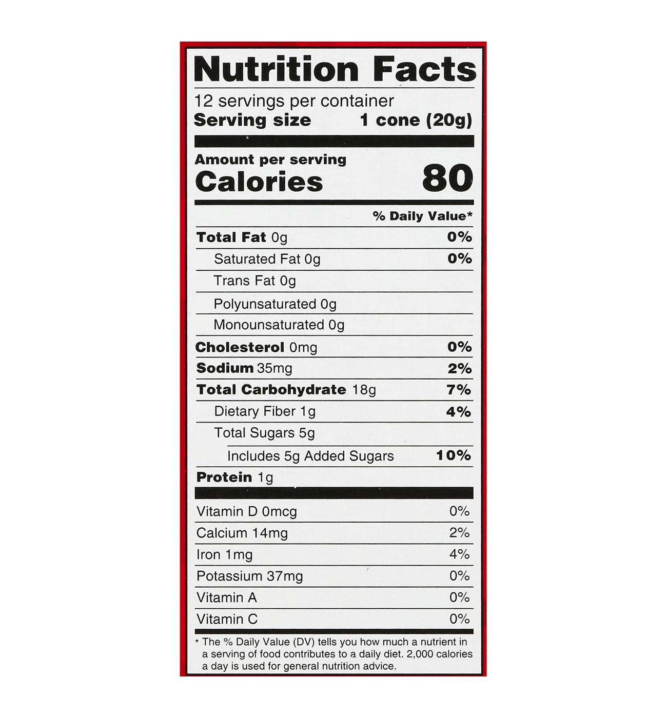 Joy Waffle Cones; image 4 of 4