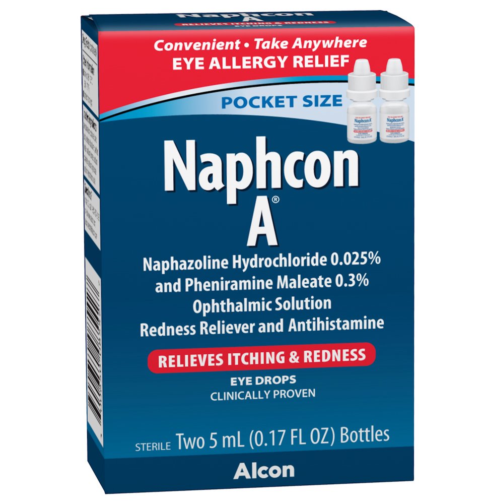 Naphcon A Allergy Relief Eye Drops Shop Eye Drops And Lubricants At H E B 1322