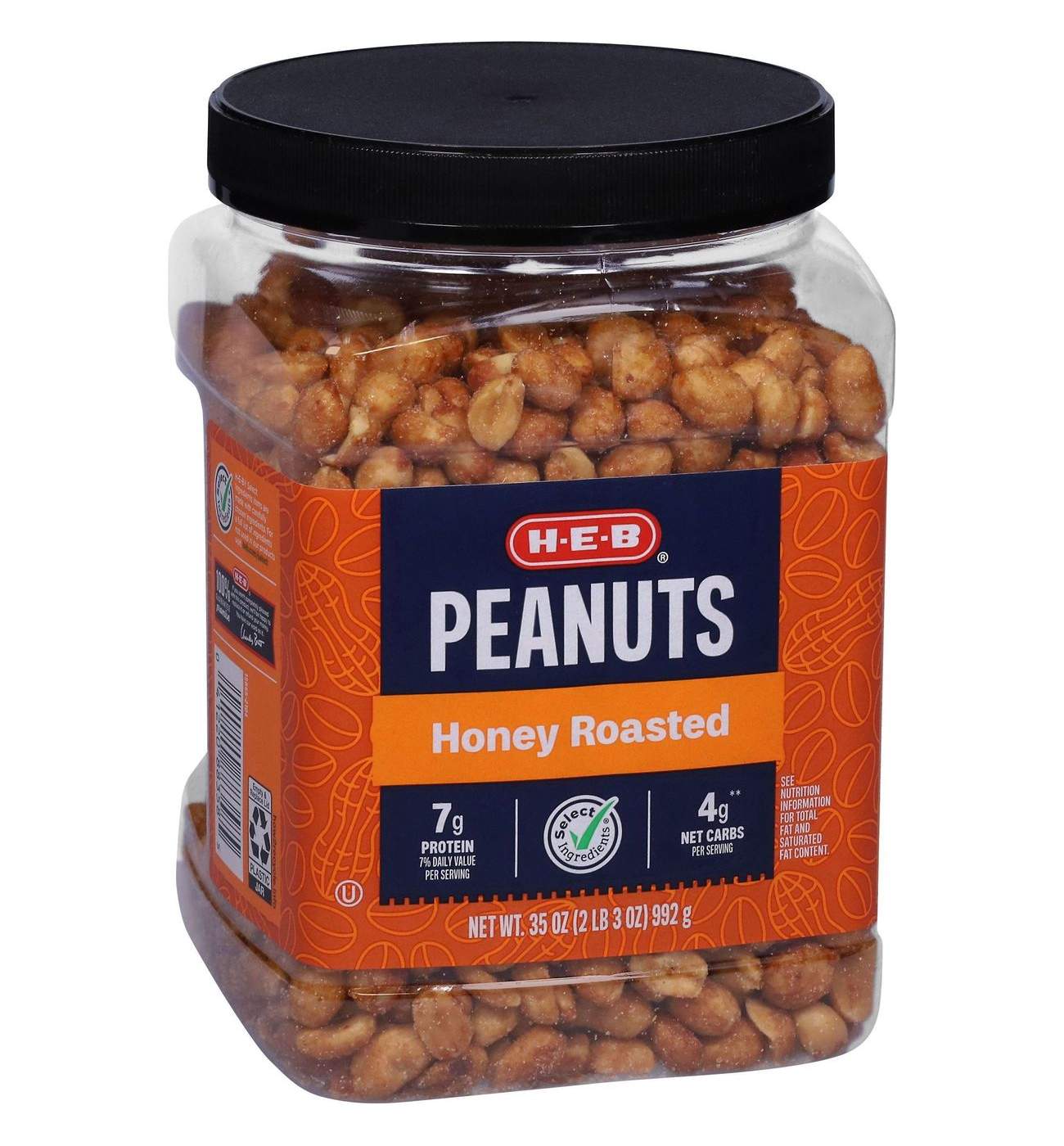 H-E-B Honey Roasted Peanuts; image 6 of 9