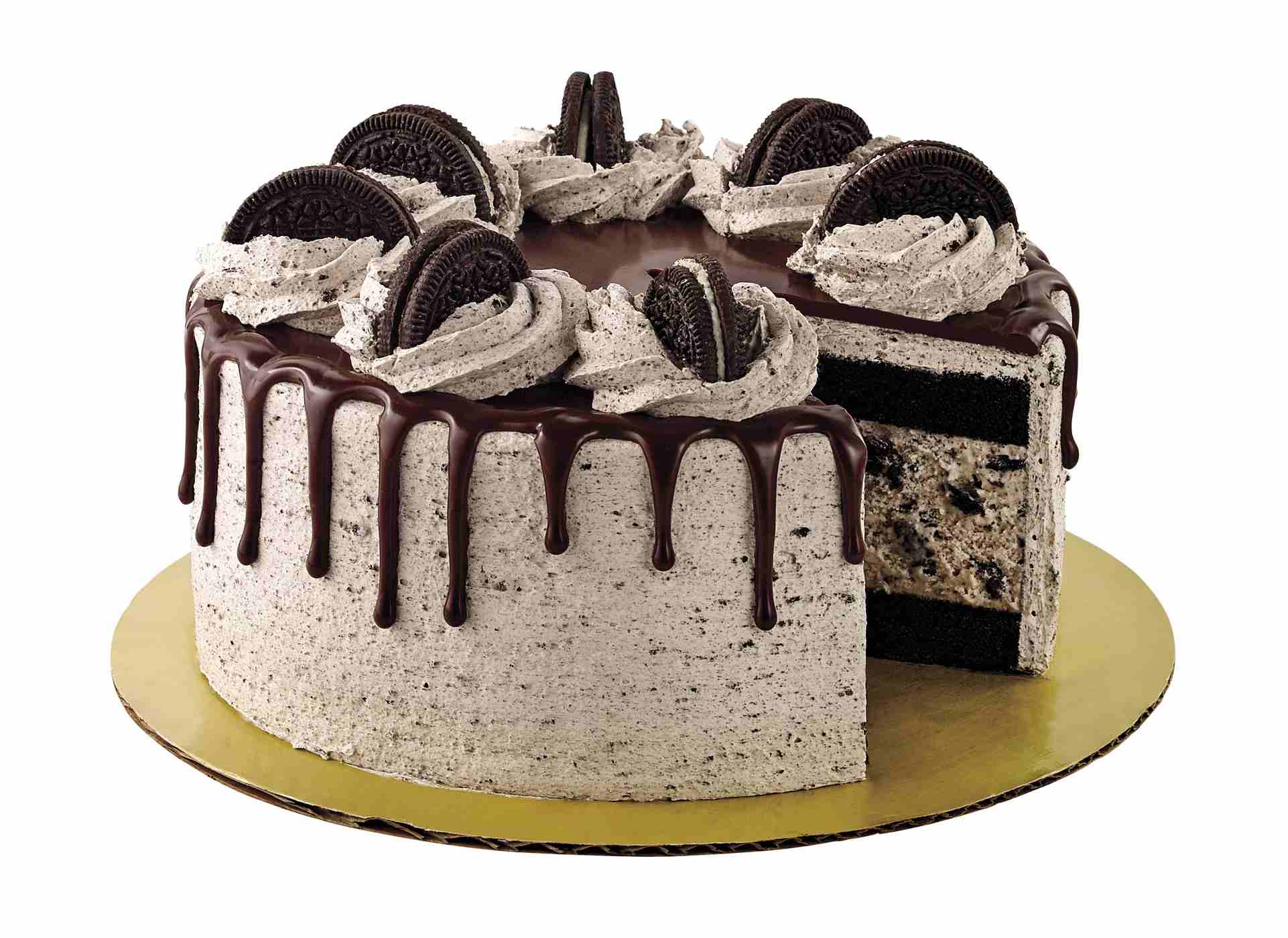 H-E-B Bakery Cookies & Cream Ice Cream Cake; image 1 of 2