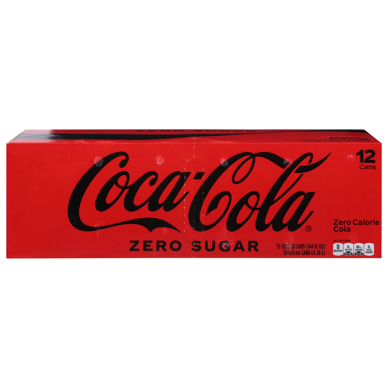 Coca-Cola Zero Caffeine-Free Soda, 12 Fl Oz (pack of 12)