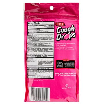 H-E-B Cough Drops - Strawberry, 30 ct