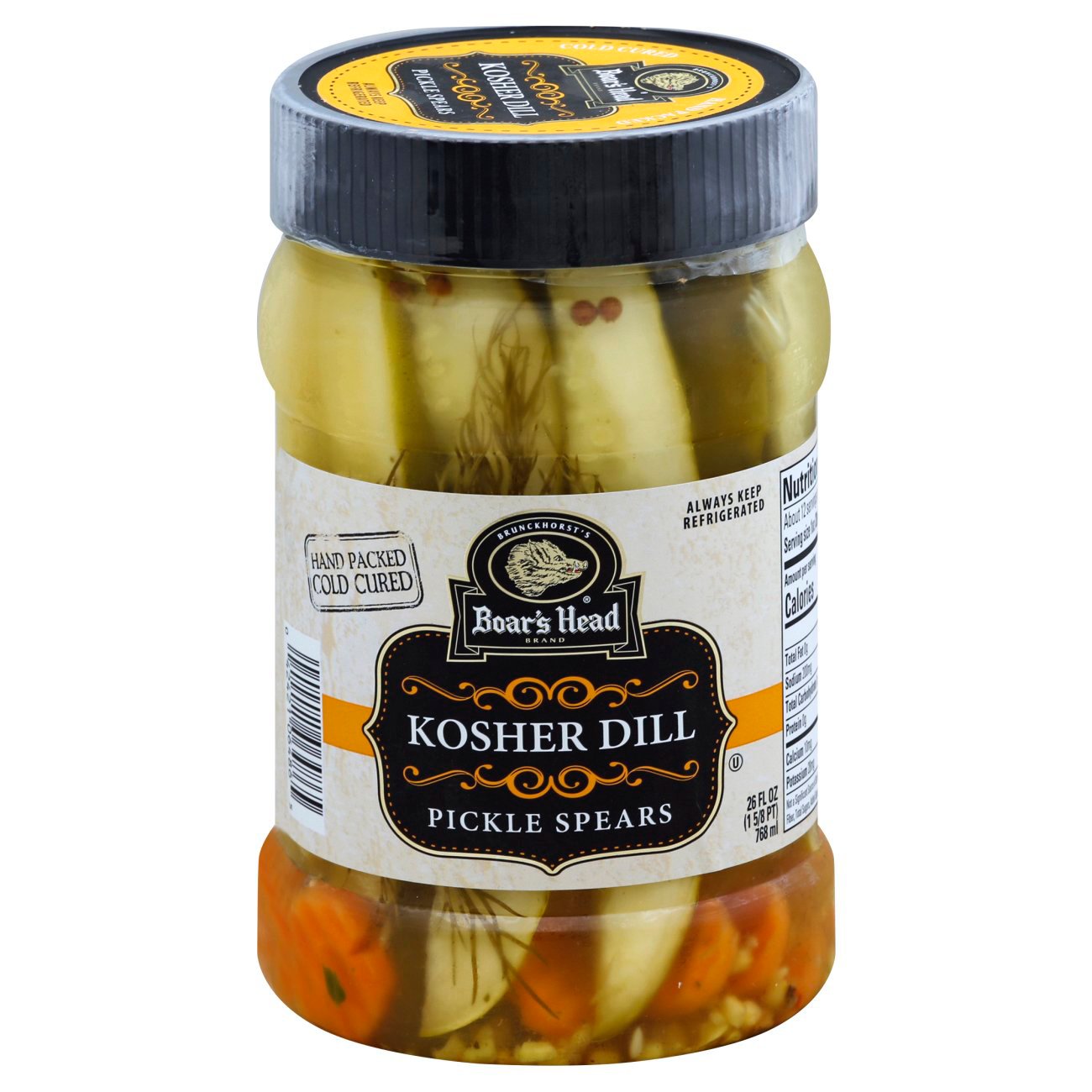 Boar's Head Kosher Dill Pickle Spears - Shop Pickles & Cucumber at H-E-B 