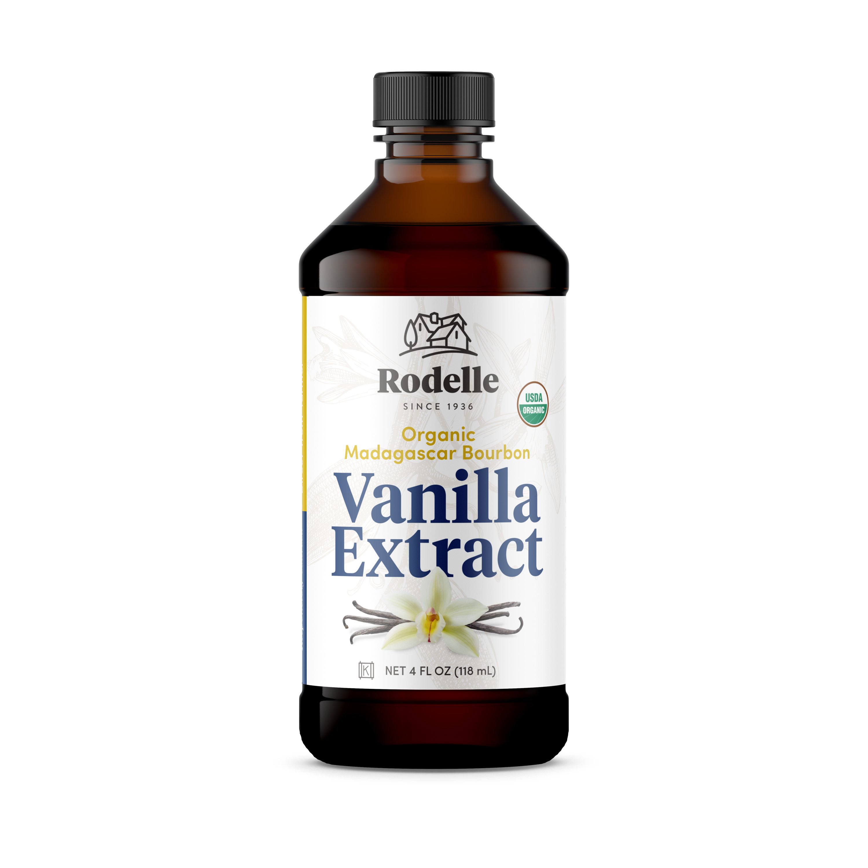 Rodelle Organic Pure Vanilla Extract Shop Extracts at HEB