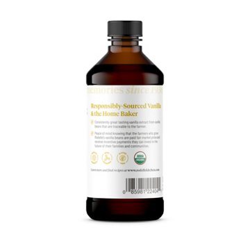 Rodelle Organic Pure Vanilla Extract, 4 oz