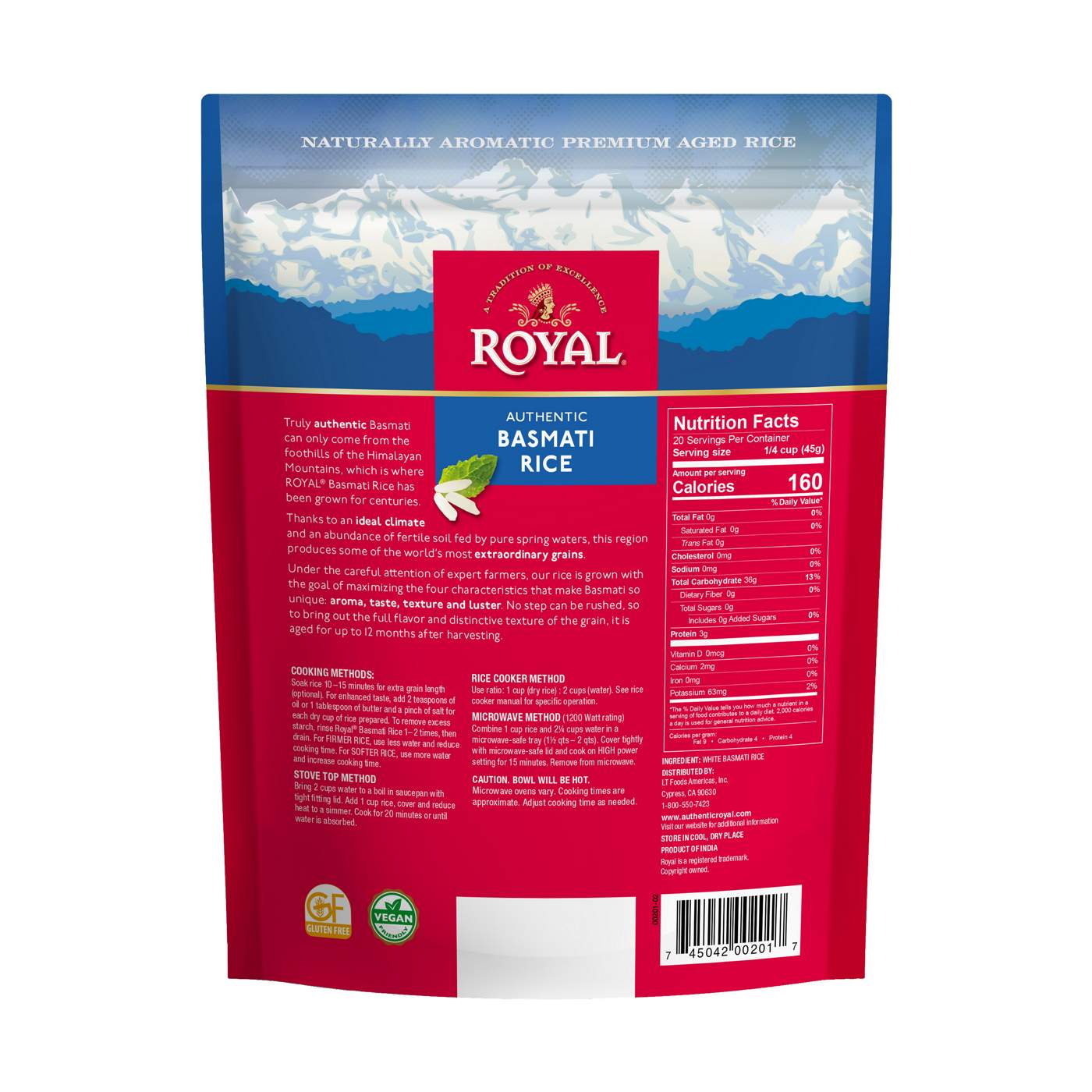 Royal Authentic Basmati Rice; image 2 of 9
