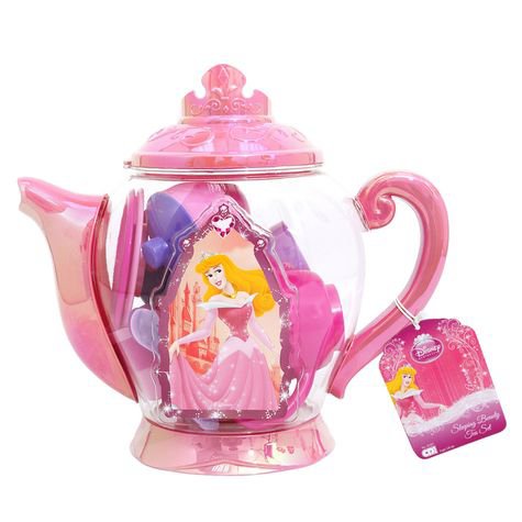 Ceramic Childrens Small Tea Set Disney Princess Sleeping Beauty