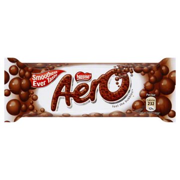 Nestle Aero Milk Chocolate Candy Bar